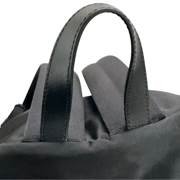 NWT Retail $1450 Versace La Medusa Palazzo Large Black Nylon Unisex Backpack main image 12